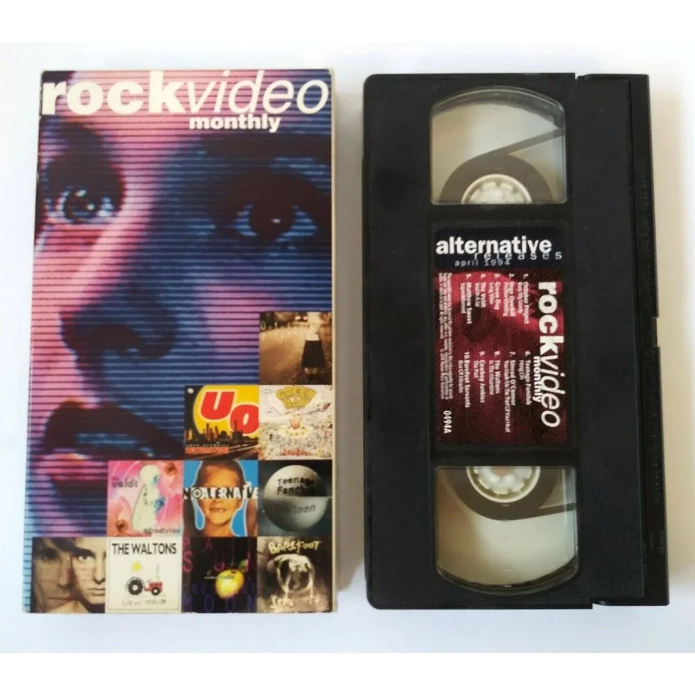 Rock Video Monthly Alternative Releases April 1995 VHS - Picture 3 of 11
